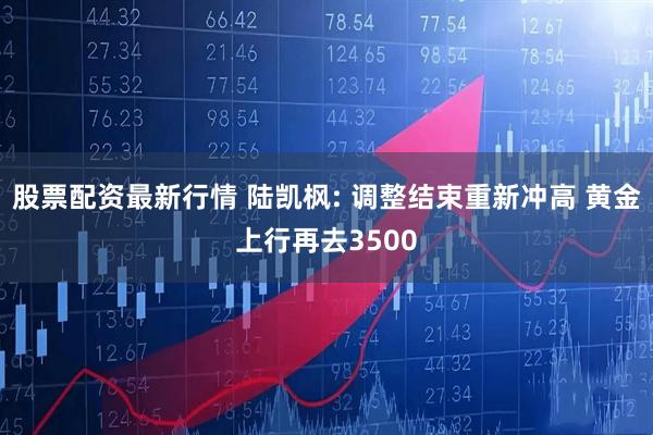 股票配资最新行情 陆凯枫: 调整结束重新冲高 黄金上行再去3500